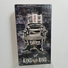WWF King Of The Ring 2001 VHS Wrestling WWE PPV Angle Edge Hardy Benoit SEALED