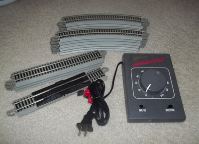 Bachmann HO 16pc Ez Track Oval 38'' x 56'' + Spectrum Magnum Transformer TESTED