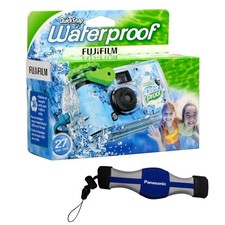 Fujifilm QuickSnap 800 Waterproof 35mm One-Time-Use Disposable Camera, 27 Exposu