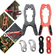 2 Piece Kayak Anchor Grip Clamp with 16.4ft Paracord Snap Hook, Boat Anchor C...