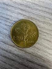 moneta italiana  20 lire del  1979