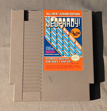 Jeopardy! Junior Edition - Nintendo NES Quiz Trivia 1989 GameTek Manual NTSC-U/C