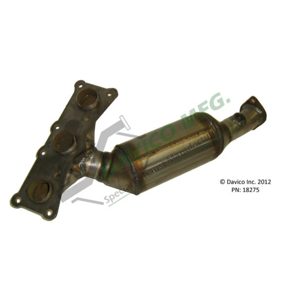 Conversor catalítico traseiro 18275 Davico para 328 BMW 328i xDrive E87 1 Series 128i - Imagem 2 de 3