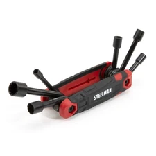 Steelman 6-Piece Universal Folding Nut Driver Set 60712