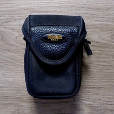 Kodak Black Nylon Compact Camera Case Pouch Accessory Compartments Strap