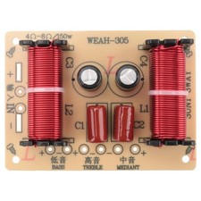 2X(-305 Divisore Audio per Altoparlante Domestico Fai-Da-Te Treble Medi5591