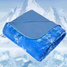 Cooling Blanket Queen Size for Hot Sleepers, Arc-Chill Cool Tech Fabric Q-Max 0.