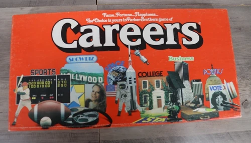 Vintage 1979 Careers Board Game Parker Brothers Complete Excellent Condition