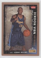 2008-09 Fleer 2008-09 NBA Rookie Sonny Weems #233 9gr