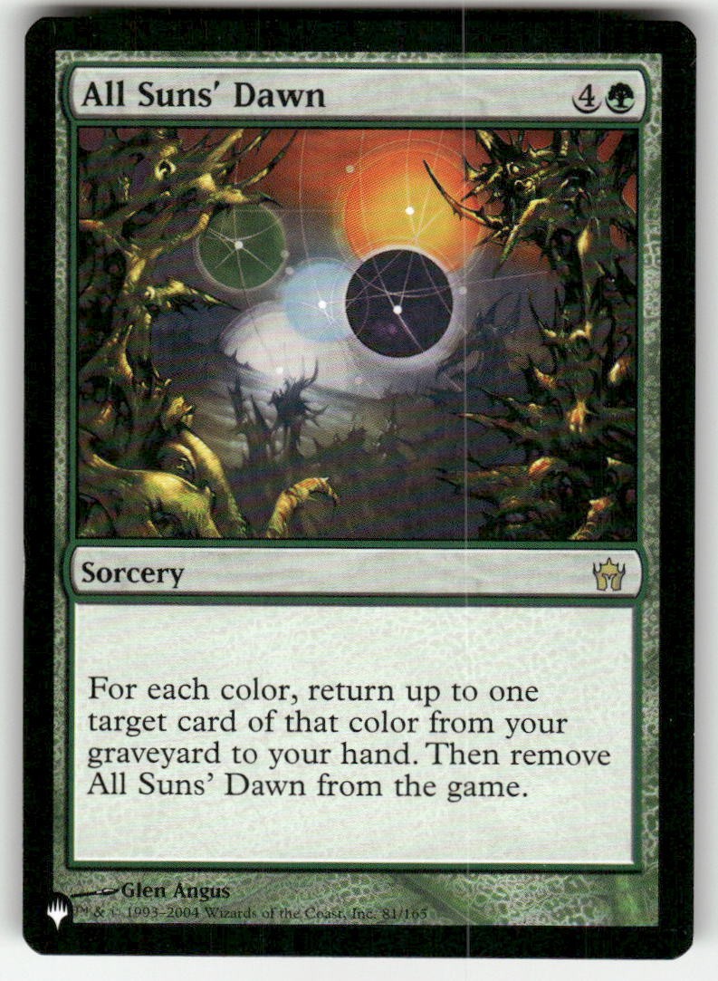 All Suns' Dawn 81 R Fifth Dawn NM Magic: The Gathering