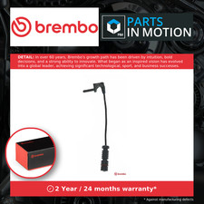 Image of Brake Pad Wear Indicator Sensor fits MERCEDES C180 S202 1.8 Rear 96 to 00 Brembo