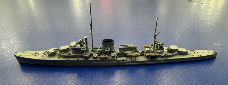Neptun#1146 British Light Cruiser Ajax Metal Ship 1/1250 Scale Germany
