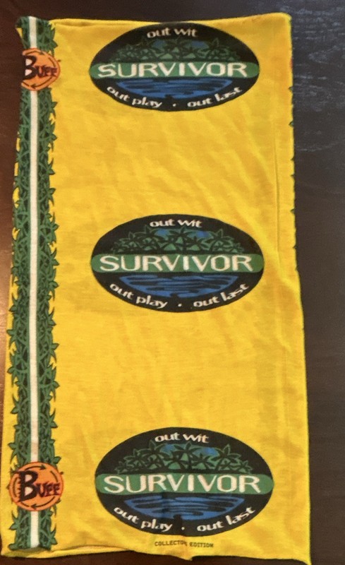Survivor Borneo Pagong Yellow Buff