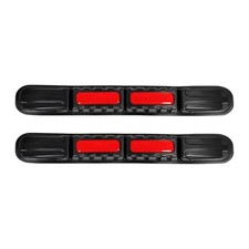 2 PCS Car Bumper Guard Strip, Anti-Collision Foldable Bumper Protector Trim