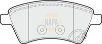 Napa Bremsbelagsatz BremsklöTze FüR Suzuki SX4 GY EY Fiat Sedici Fy_