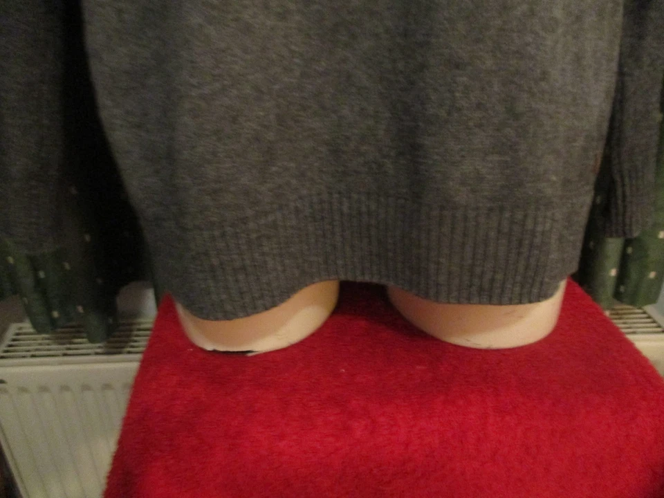 NEU grauer Pullover Herren Größe XXL CAMEL ACTIVE klassisch V-Ausschnitt Grau - Bild 4 von 4