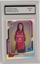 2026 Donruss WNBA Rated Rookie Lauren Betts ~ Mystics #89 Holo RC ~ GEM MINT 10