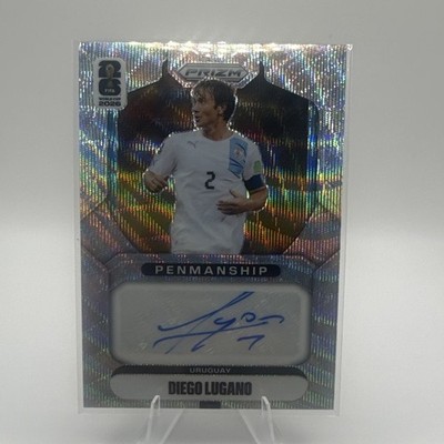 Panini Prizm 2026 FIFA World Cup Diego Lugano Uruguay Penmanship Insert #P-DL
