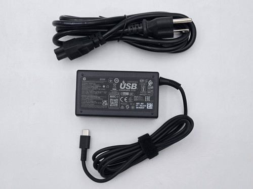 HP 65W USB-C Charger for ProBook 4 Flip G2i Laptop L67440-001