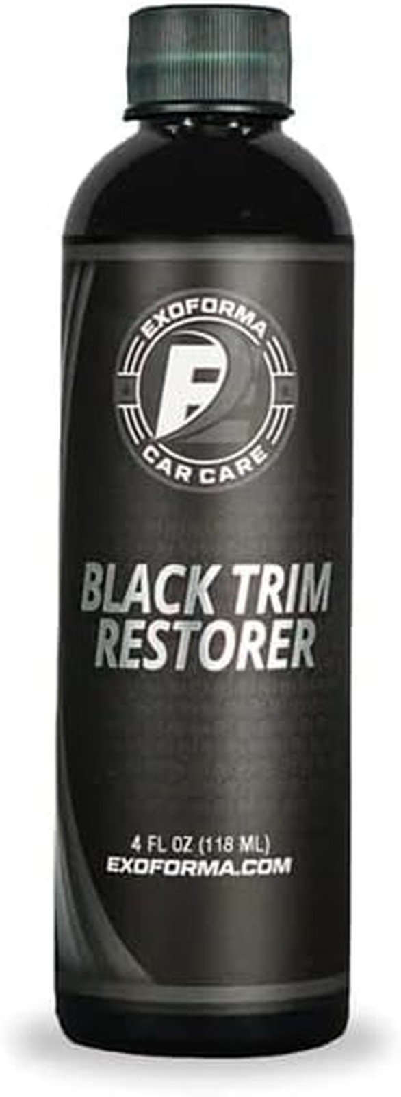 Black Trim Restorer - Unique Dye-Infused Formula Lasts 6+ Months - Restores Fact