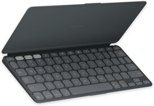 Logitech Keys-to-GO 2 Portable Wireless Keyboard with Built-in Cove