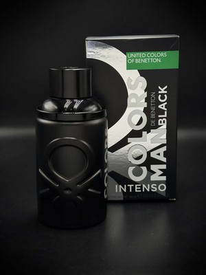 Benetton Colors Man Black Intenso Eau de Toilette Spray 60 ml Herrenduft EDT