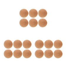 18 pcs Foosball Balls: Cork Foosball Ball 1.6 Inch - Mini Table Football Toys