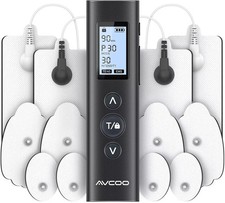 30 Modes TENS EMS Unit Compact Muscle Stimulator for Pain Relief of Back