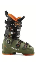 Roxa R/FIT MV 130 Men's Ski Boots, Moss/Orange, MP26.5, US 8.5