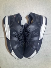 On Cloud The Roger Shoes Mens Size 10.5 Black White Tennis Sneakers Running