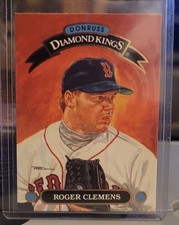 1993 Donruss - Diamond Kings Roger Clemens #DK-3