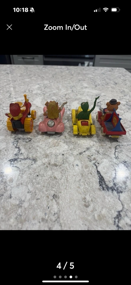 Coches deportivos Corgi Toys Miss Piggy, Kermit The Frog, Fozzy Bear y animales Foto 4 de 4