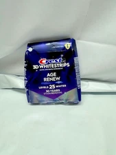 Crest 3D White Whitestrips Age Renew Teeth 42 strips EXP 4/27 *New-Box Damage