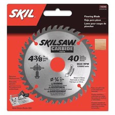 Skil 75540 4-3/8", 40-Teeth Skil Flooring Saw Blade