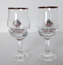 2 Detmolder Mini-Gläser, Schnapsgläser, Brauerei Strate