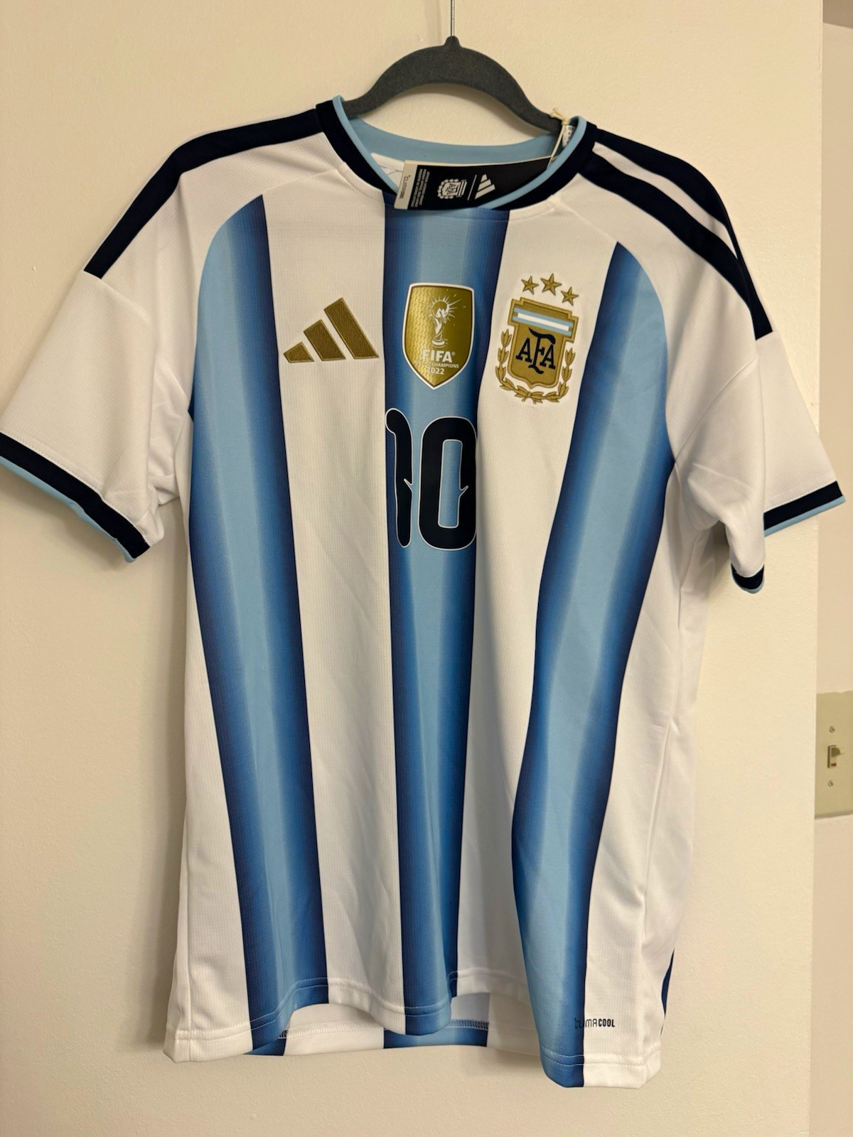Lionel Messi Argentina National Team adidas 2026 Home Replica Jersey Size M