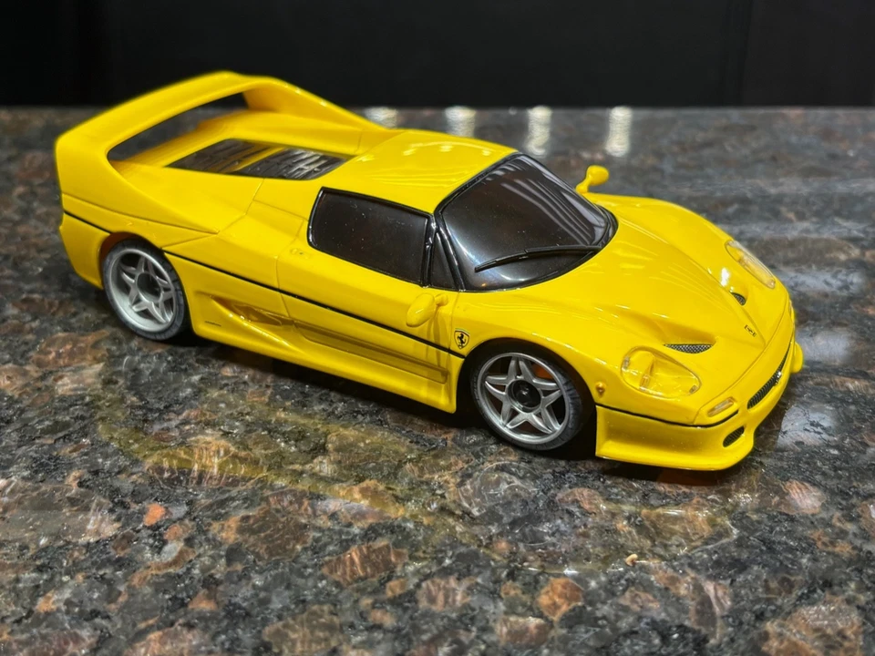 Kyosho Mini-Z ASC Auto Scale Ferrari F50 Yellow MZP341Y - Image 3 of 4