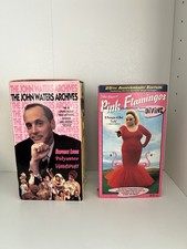 The John Waters Archive 3 VHS Box Set + Pink Flamingos Lot 1993 