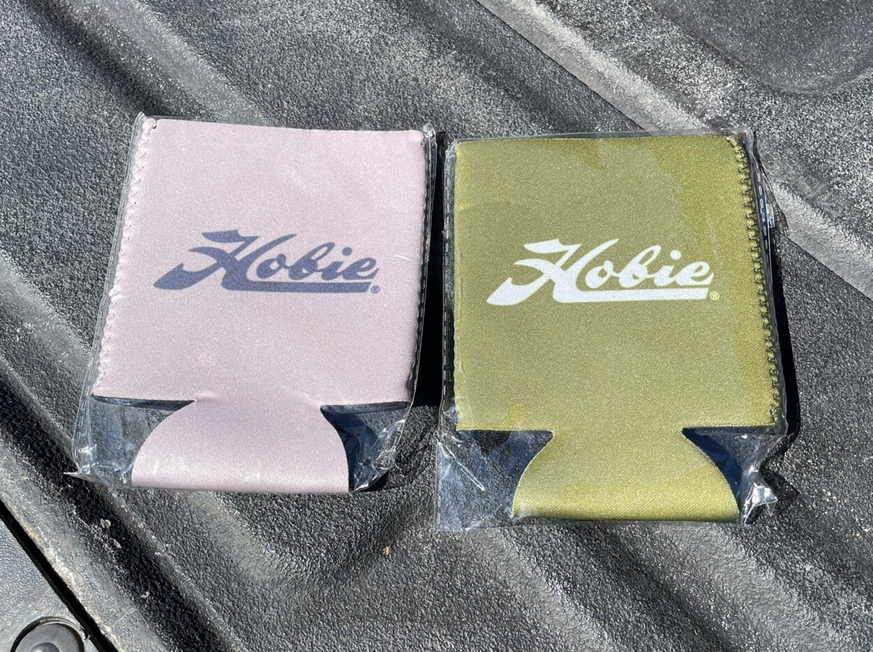Neoprene Can Bottle Cooler Wrap Holder Lot Of 2 Green And Gr