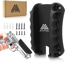 ATTIVO Magnet Gun Mount,Quick Draw Magnetic Pistol Mount Indoor Small Firearm