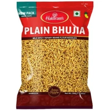 Haldiram's Delhi Bhujia Plain 400 gm  | Crispy & Crunchy Traditional Namkeen
