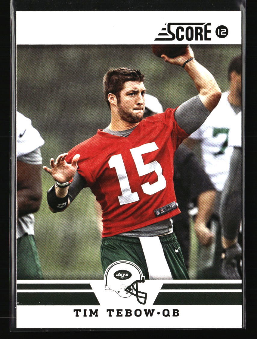 Tim Tebow 2012 Score #184 FOOTBALL Card