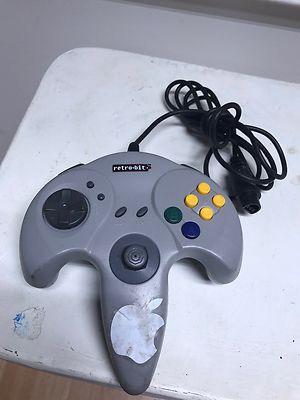 Nintendo 64 (N64) Retro-Bit Brand Game Controller (Dark Purple) - Nearly New!