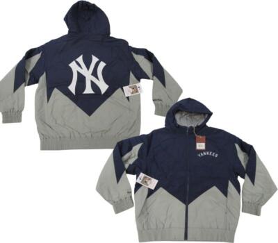 New York Yankees Mens Mitchell & Ness Heavy Weight Full Zip Jacket
