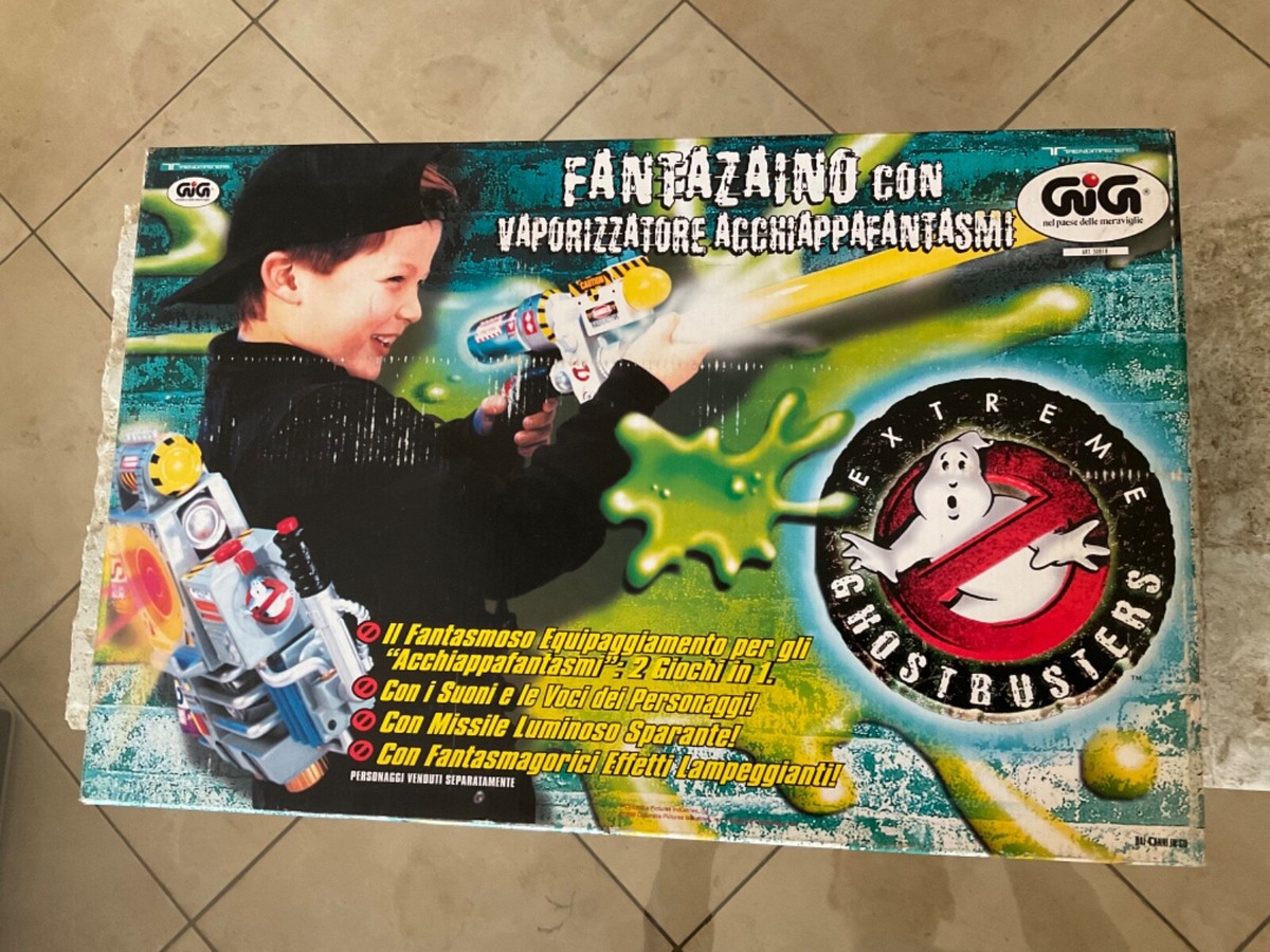 EXTREME GHOSTBUSTERS フィギュア Trendmasters Eduardo Extreme Ghostbusters Purple Proton Pack
