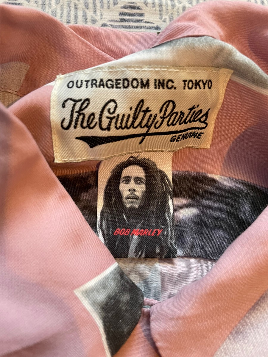 The Guilty Pleasures Japan Bob Marley Hawaiian Button Shirt