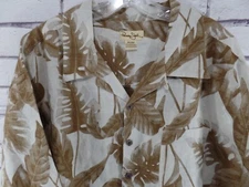 Panama Jack Men's Hawaiian Shirt XXL Floral Short Sleeve Size 2XL