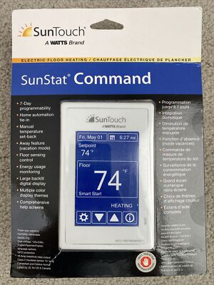 SunTouch Sunstat Command Electronic Floor Heating 81019086