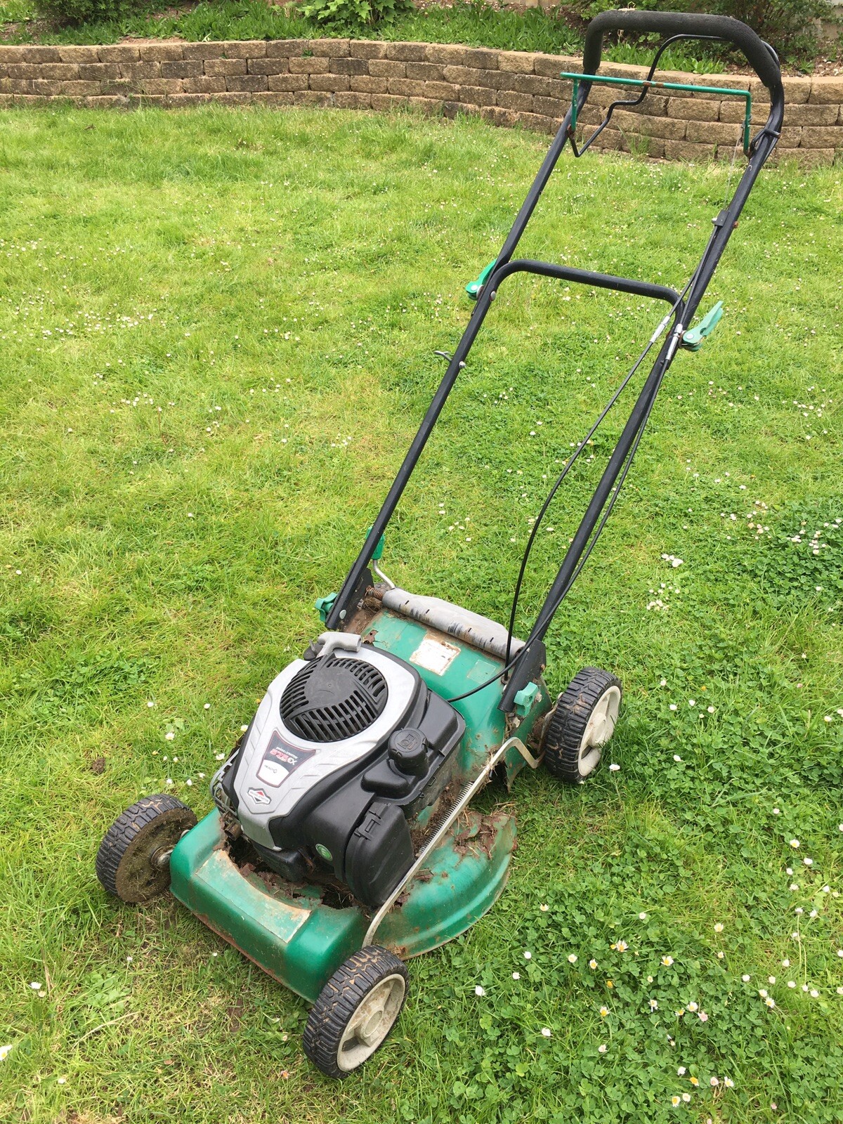 Aldi petrol lawn mower For Parts eBay