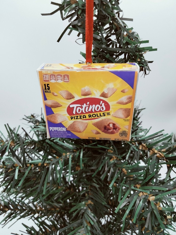Pizza Rolls Ornament | Christmas Ornament | White Elephant Gift | Home Ornament
